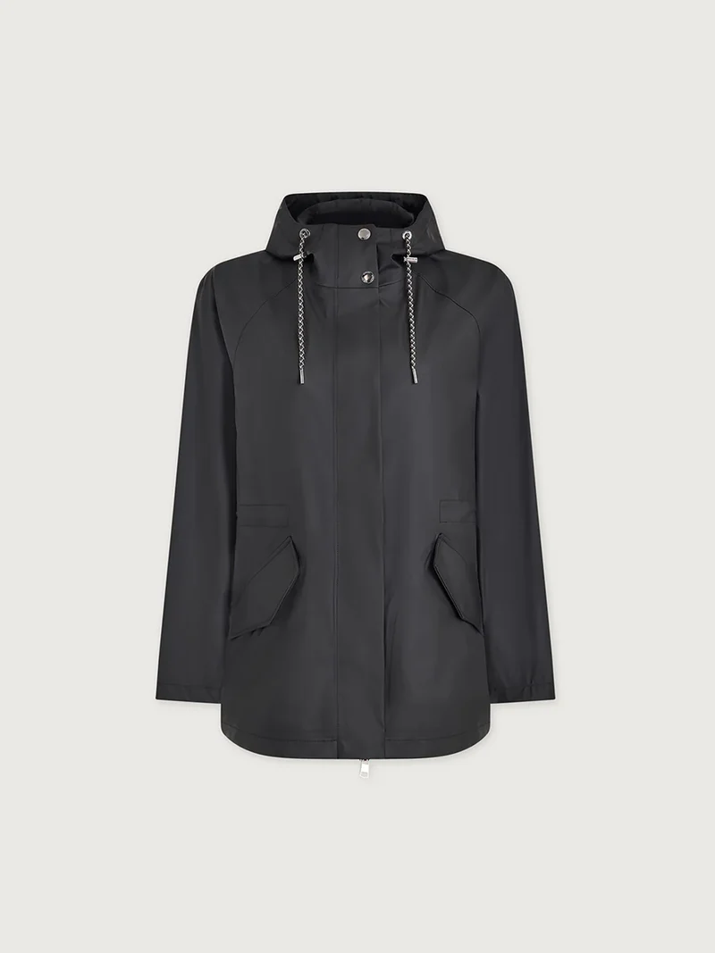 Orlen Short Rain Jacket Black