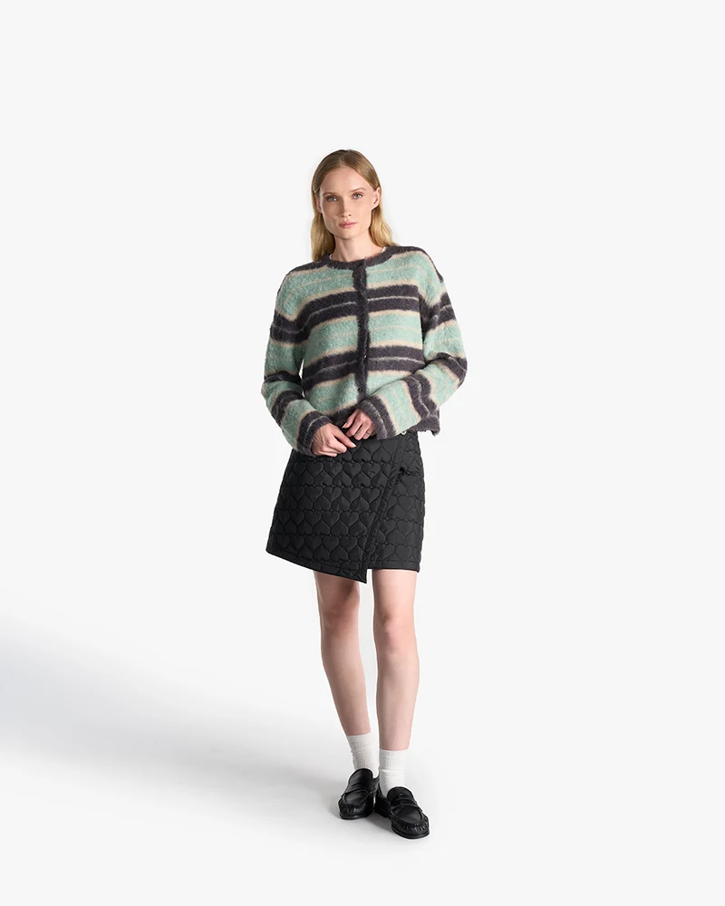 Bobbie stripes | Strickjacke | Yak, Alpaka Mischung