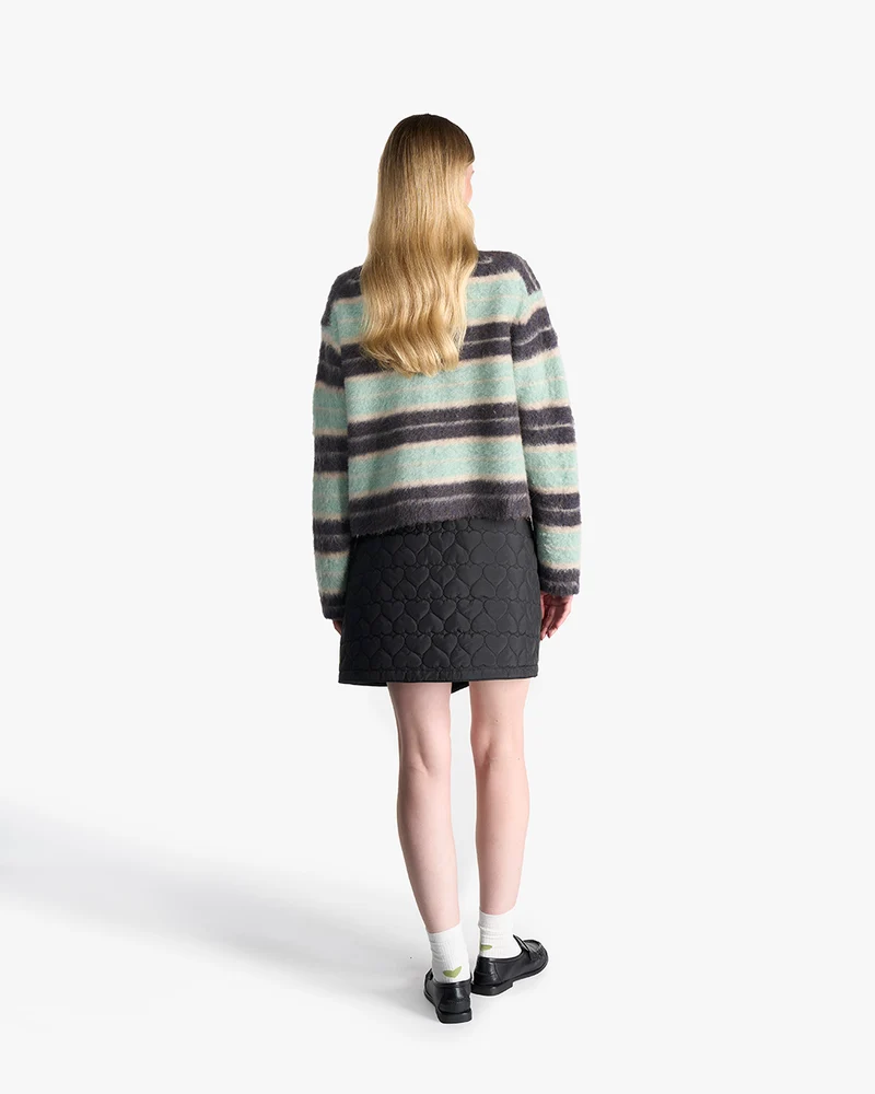 Bobbie stripes | Strickjacke | Yak, Alpaka Mischung