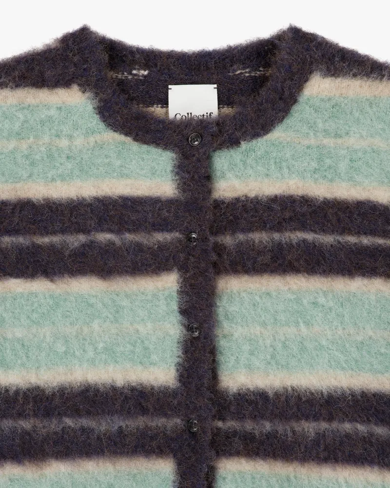 Bobbie stripes | Strickjacke | Yak, Alpaka Mischung