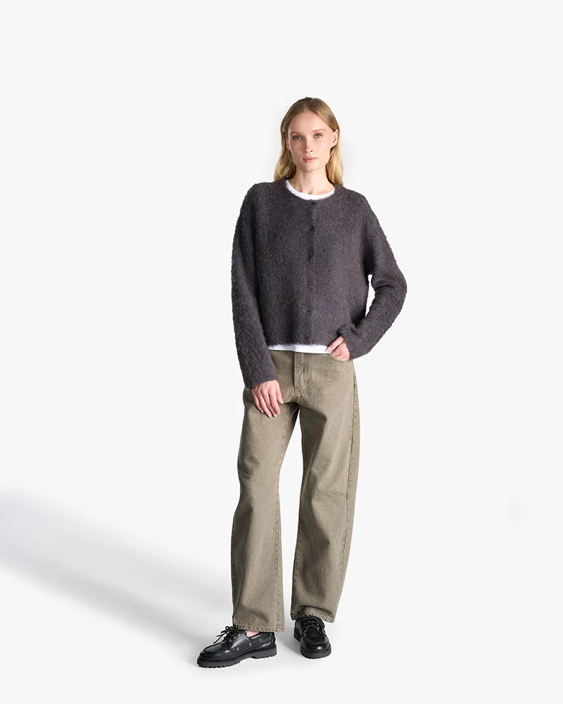 Bobbie | Strickjacke | Yak, Alpaka Mischung
