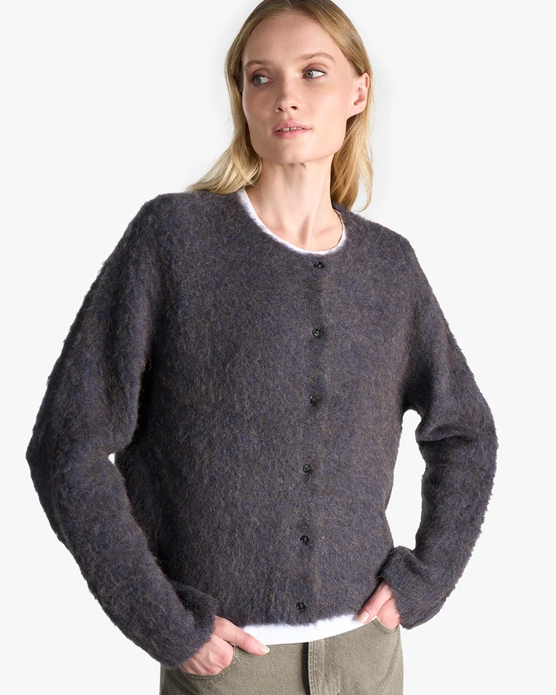 Bobbie | Strickjacke | Yak, Alpaka Mischung