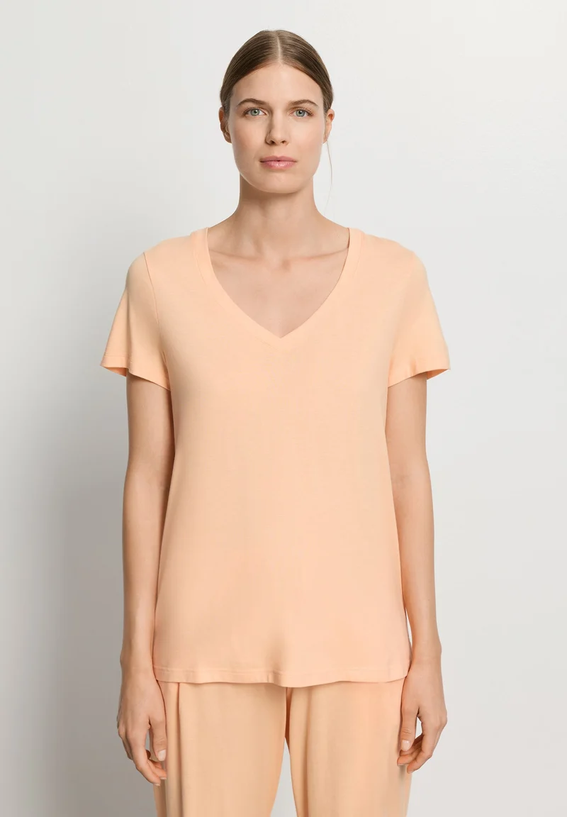 Sleep & Lounge S/SLV Shirt | peach nougat 079050-072274