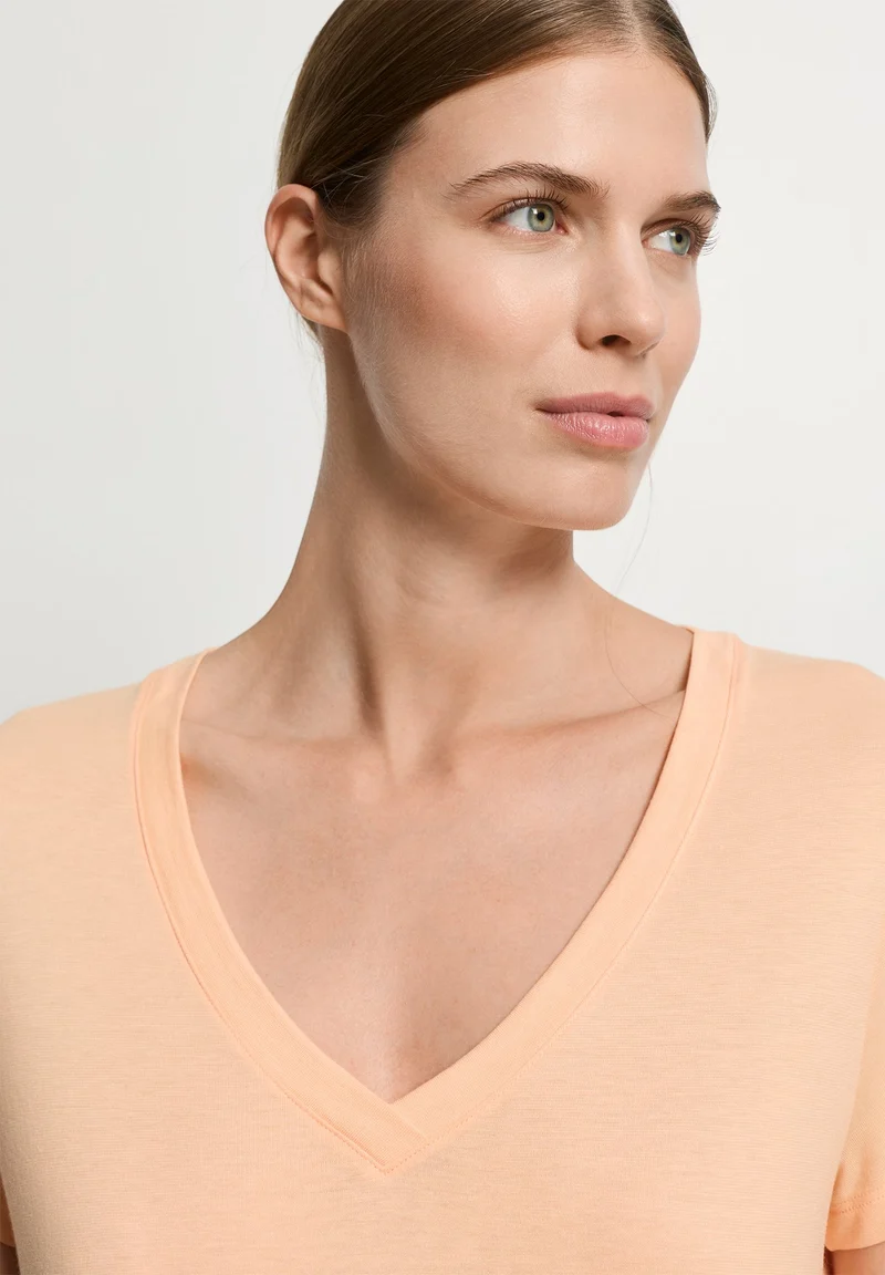 Sleep & Lounge S/SLV Shirt | peach nougat 079050-072274