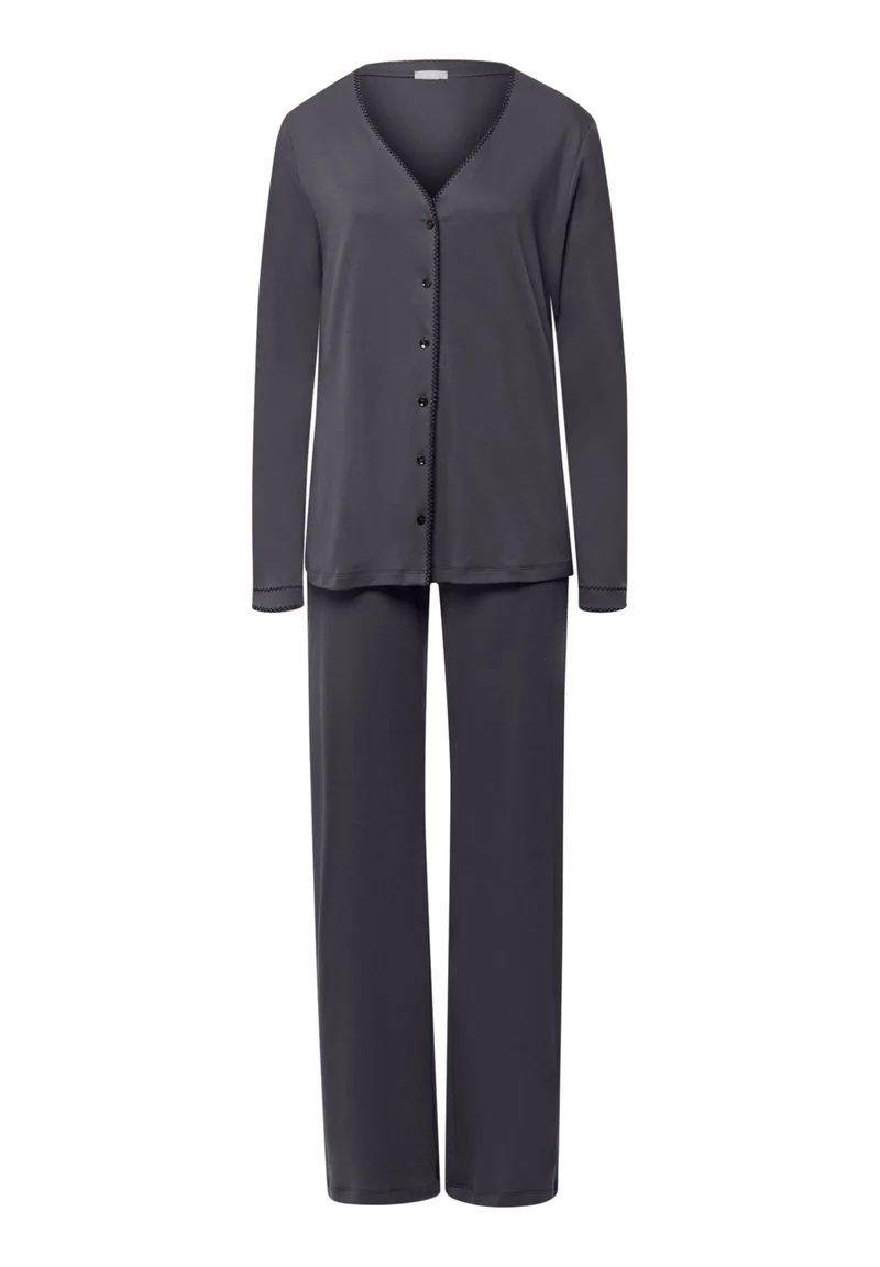 Una L/SLV Pajama | black pearl 074773-072183