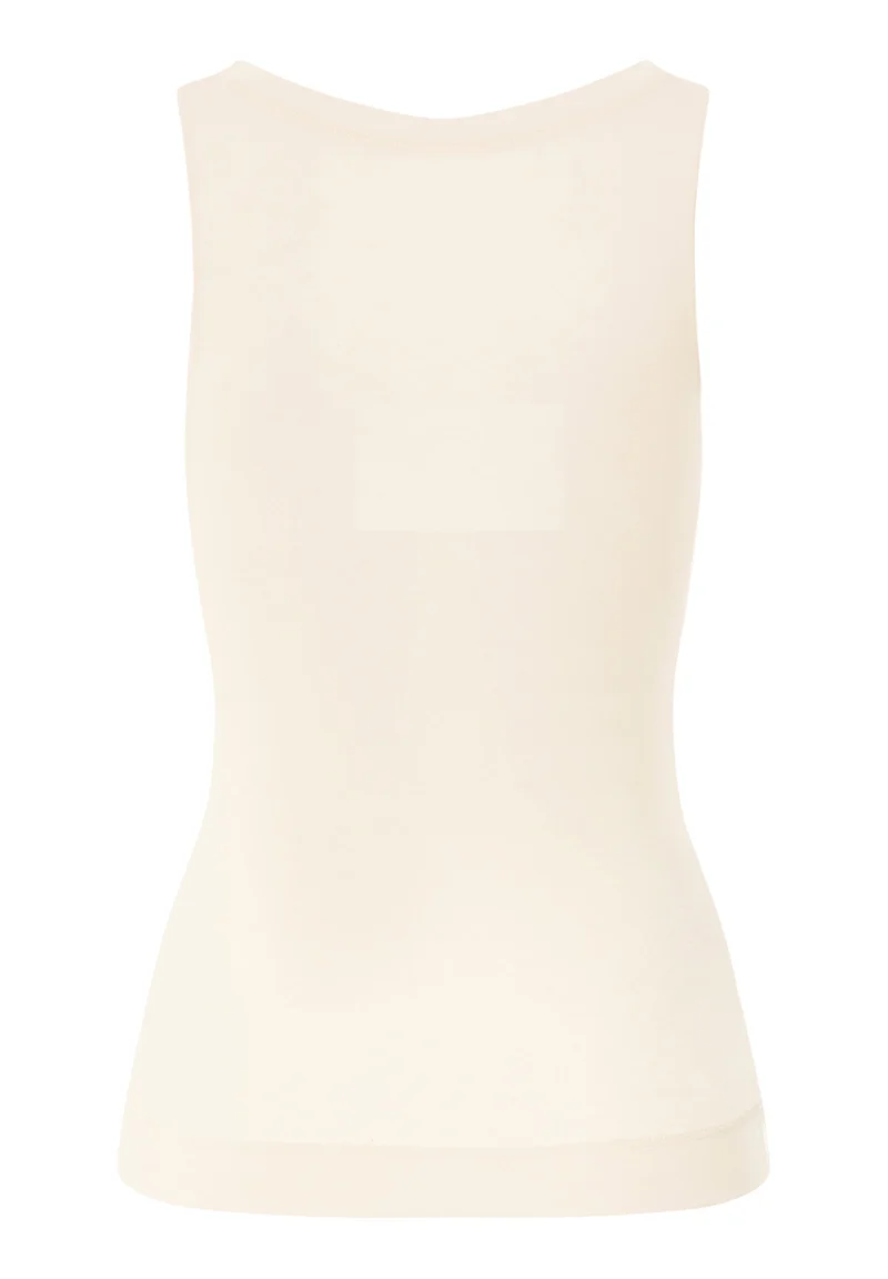 Silk/Cashmere Tank Top | vanilla 071653-071203
