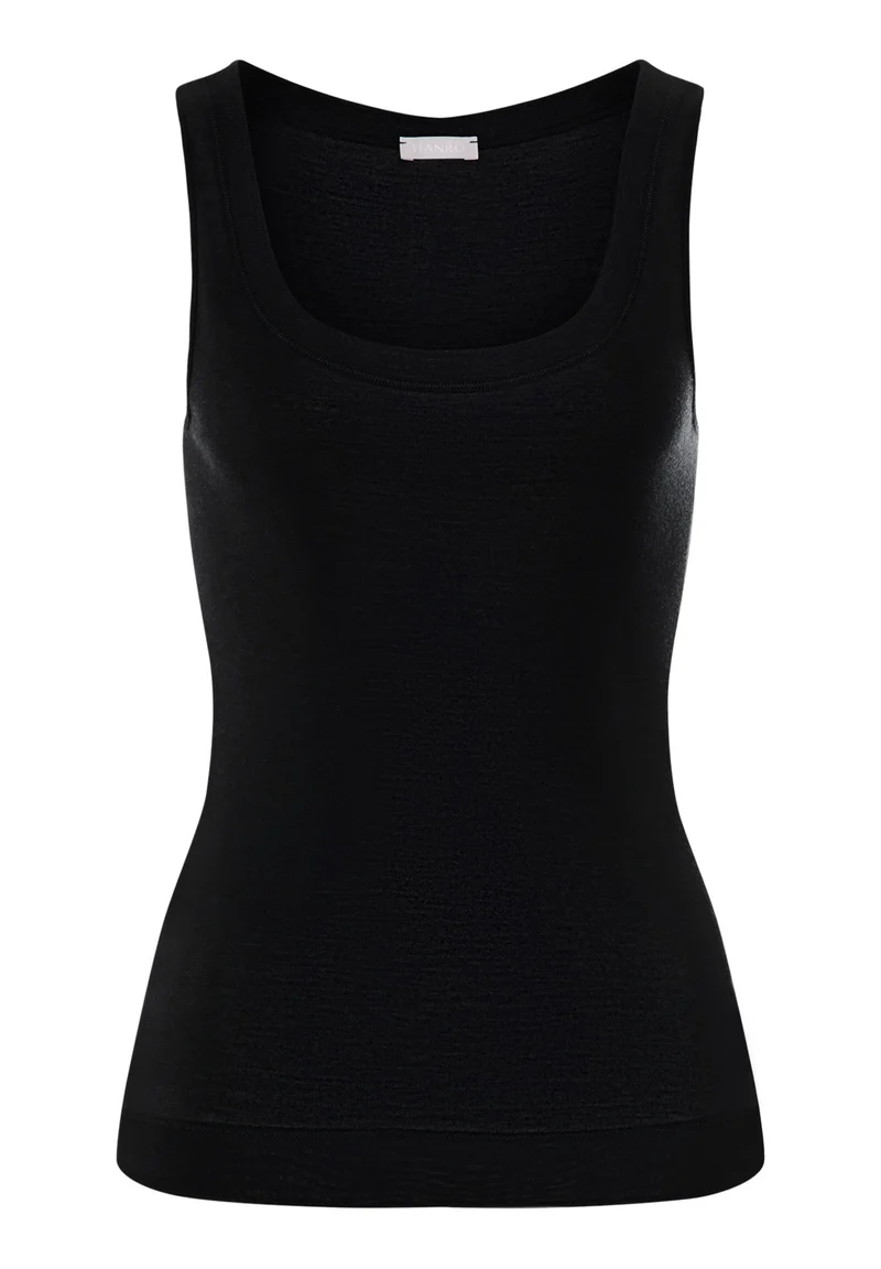 Silk/Cashmere Tank Top | black 071653-070019