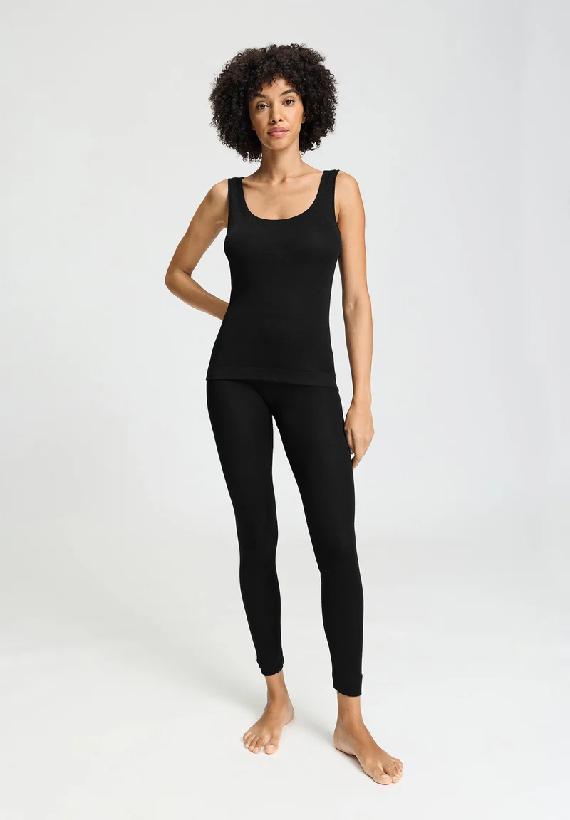 Silk/Cashmere Tank Top | black 071653-070019