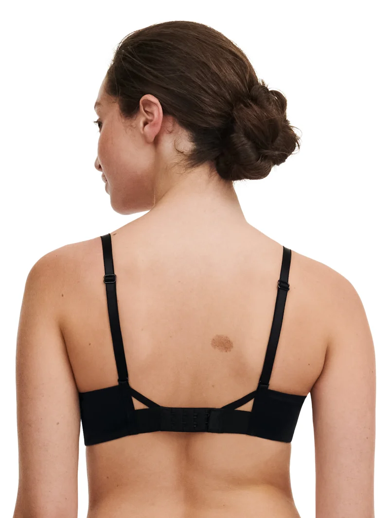 Chantelle - Tattoo Love Halbschalen-Schaumstoff-BH Schwarz / Goldbeige