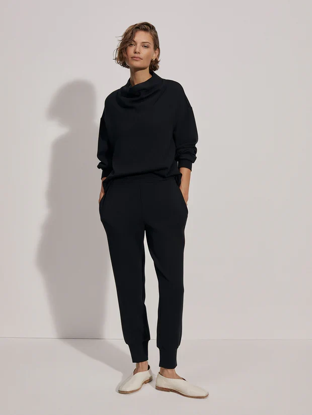 The Slim Cuff Pant Black