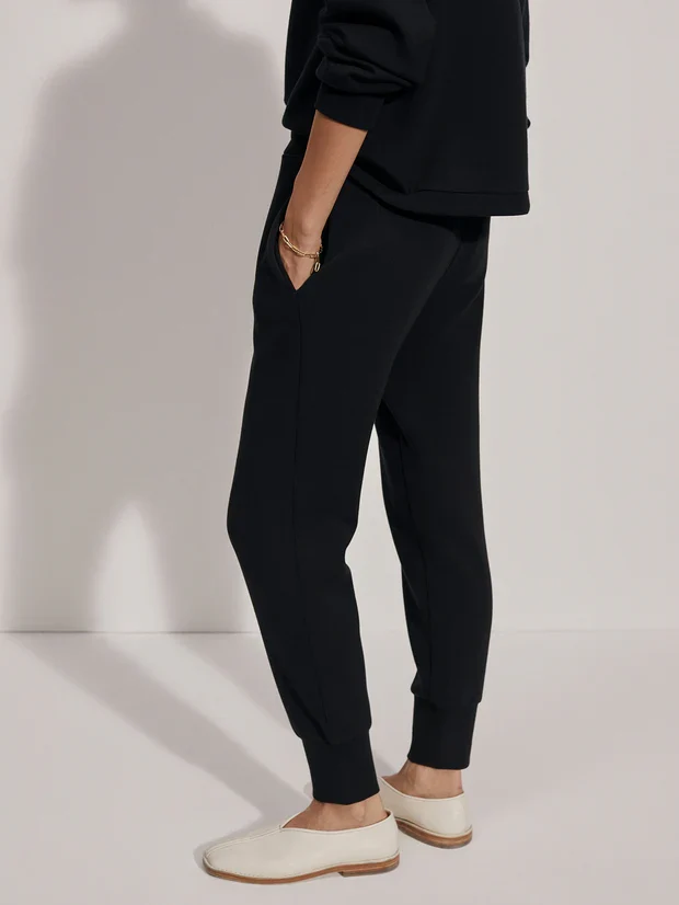 The Slim Cuff Pant Black