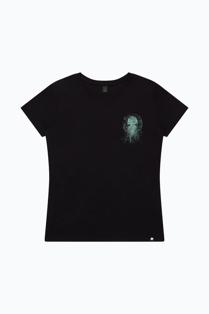 Qualle Frauen Bambus T-Shirt
