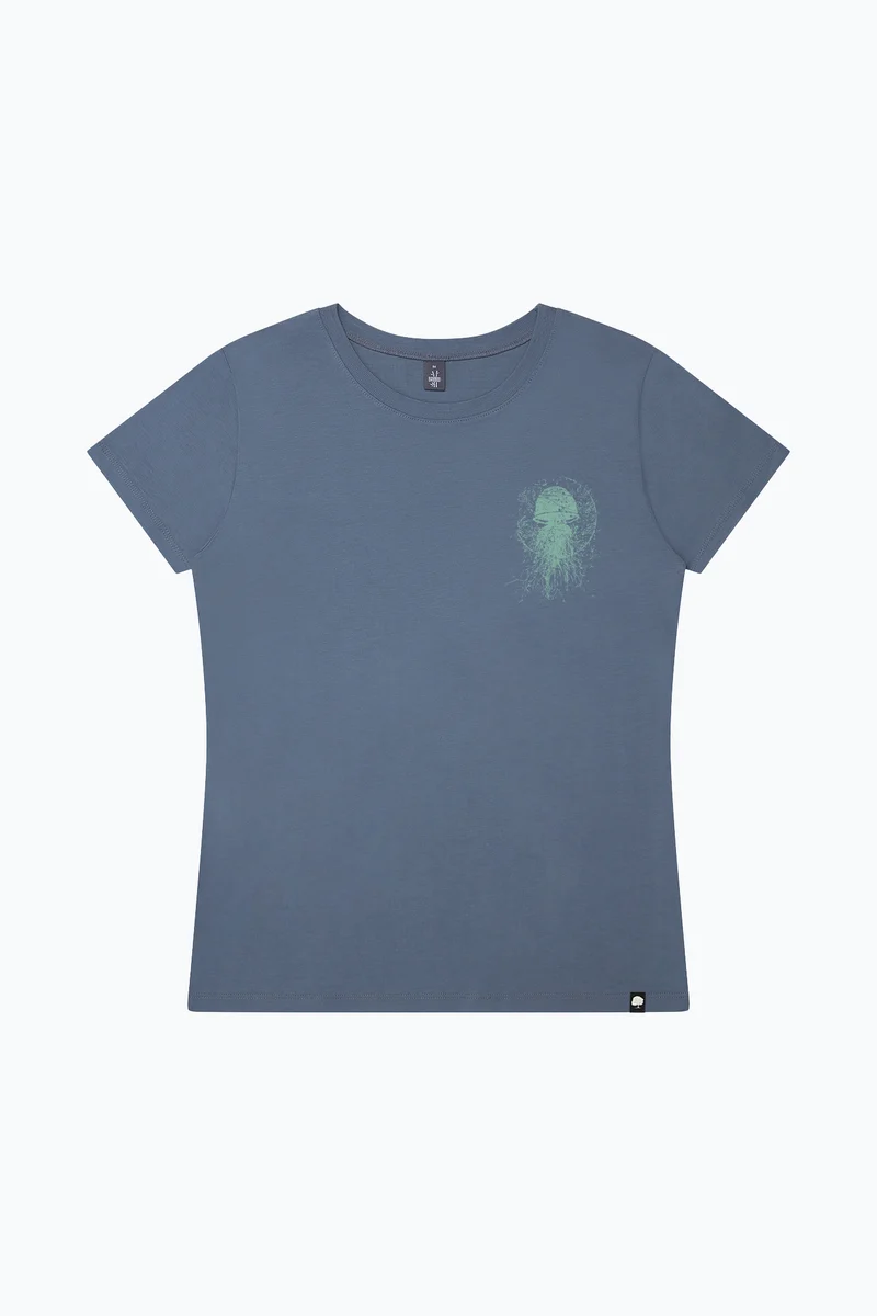 Qualle Frauen Bambus T-Shirt