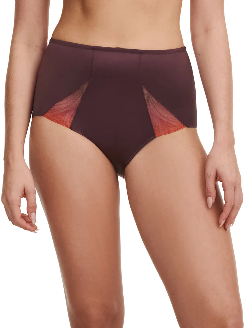 Chantelle - Tattoo Love High-Waist-Brief in voller Länge, Sonnenuntergang