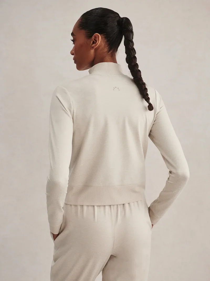 Rufus Zip Through Pebble Marl