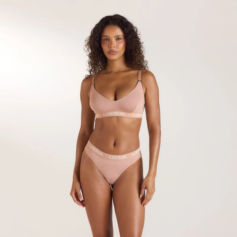 Bamboo Nurture Nursing Bra - Honey