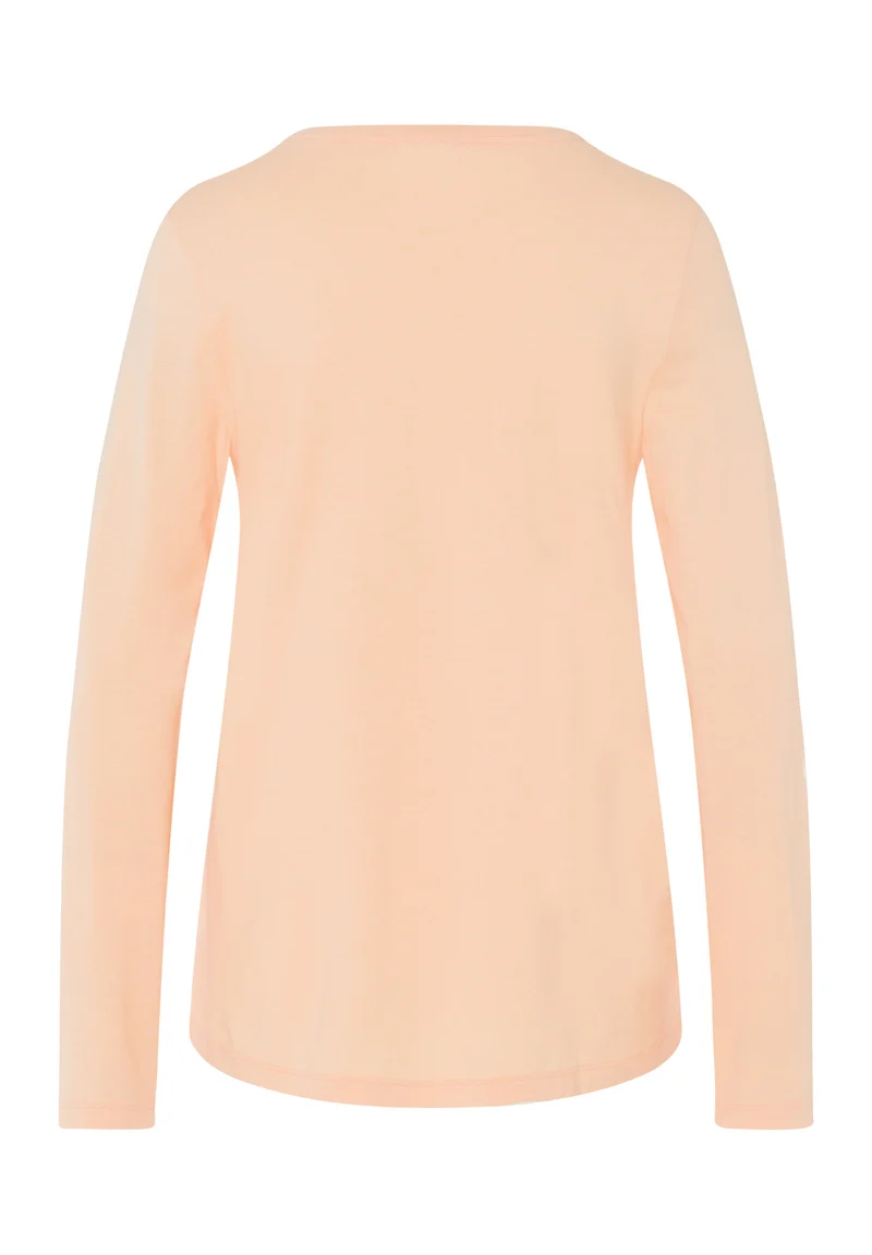 Sleep & Lounge L/SLV Shirt | peach nougat 077844-072274