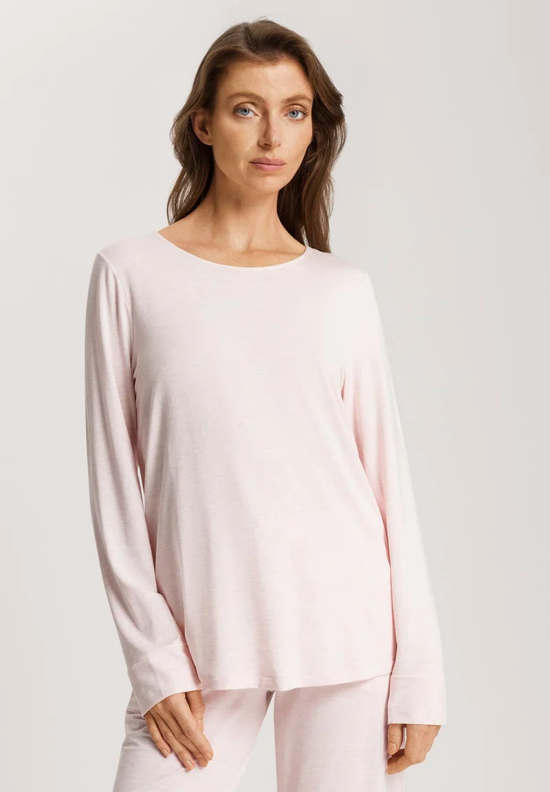 Natural Elegance L/SLV Shirt | rose melange 074948-072899