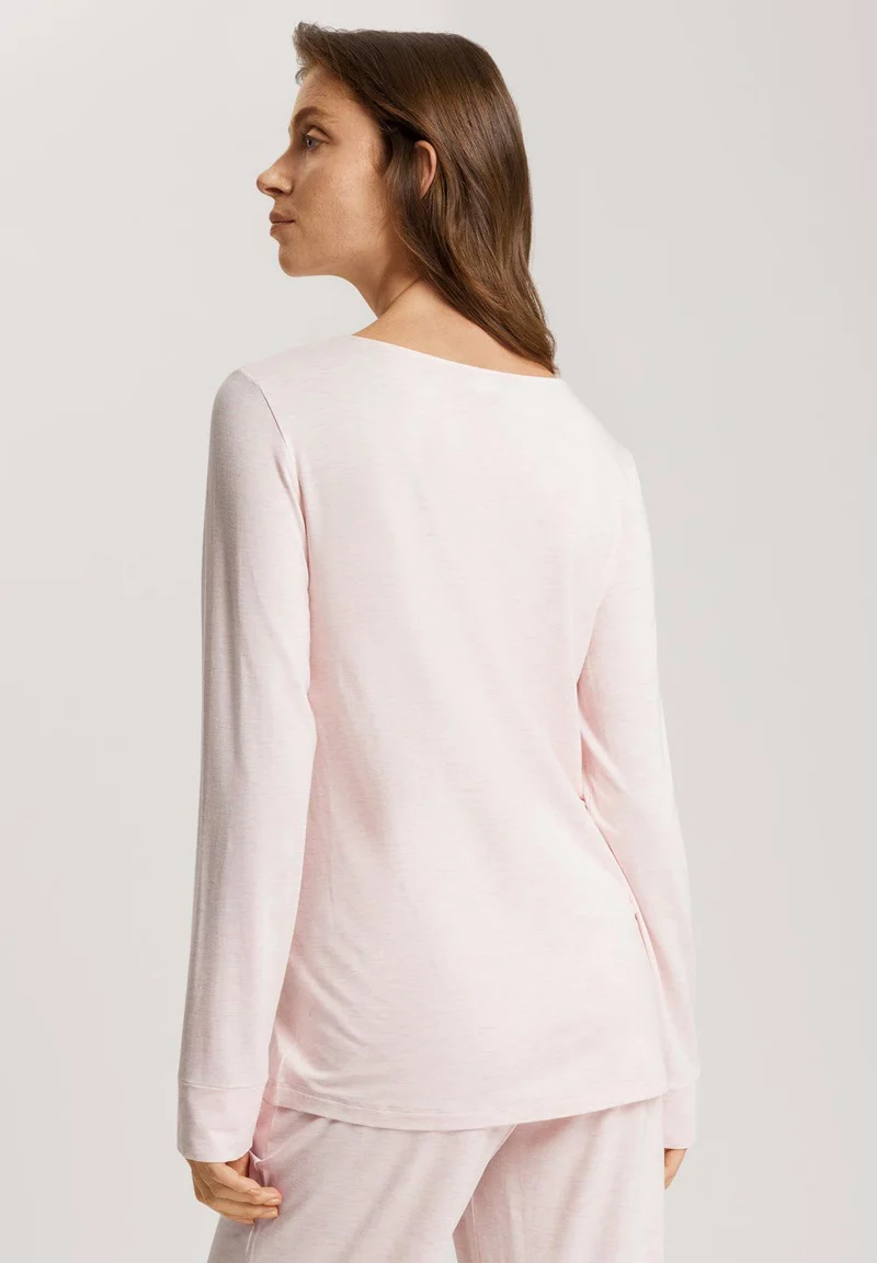 Natural Elegance L/SLV Shirt | rose melange 074948-072899