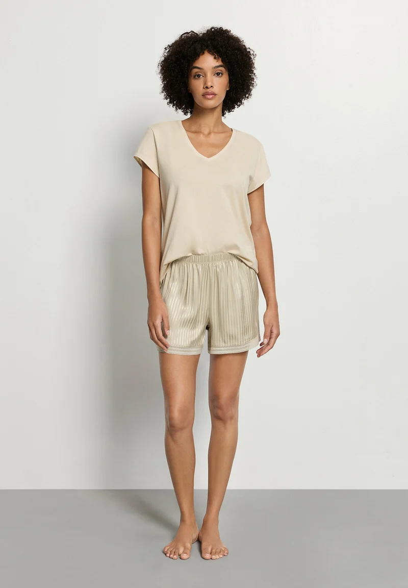 Sleep & Lounge Short Pants | olive stem 074839-072661