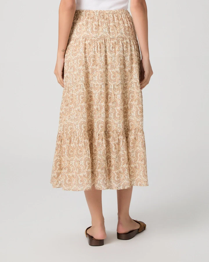 Calabria Skirt Bone Multi