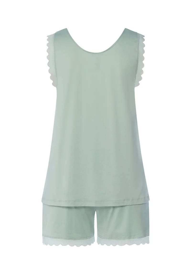 Inaya Sleeveless Short Pyjama | dark seafoam 074738-072733