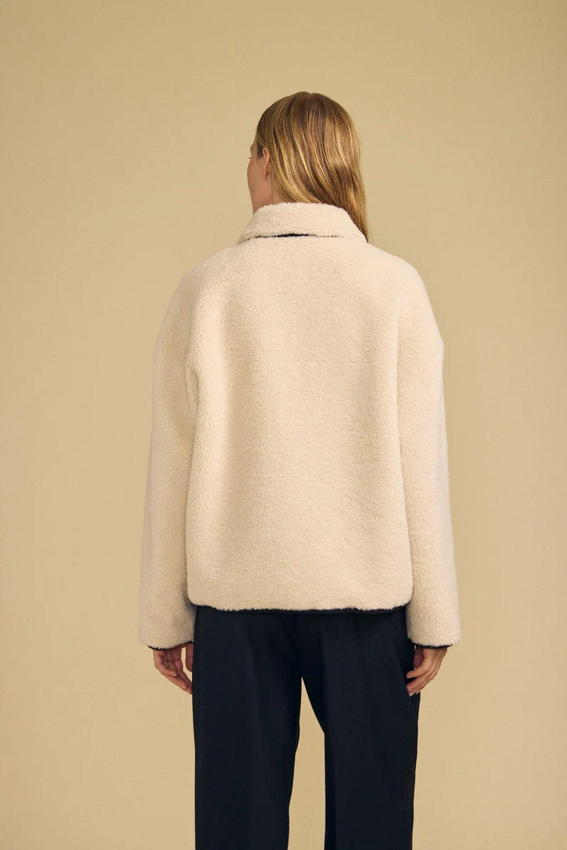 Anika Jacket Cream/Black