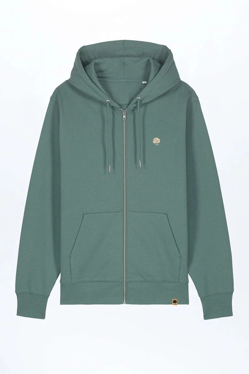 Basic Zipper aus Bio Baumwolle