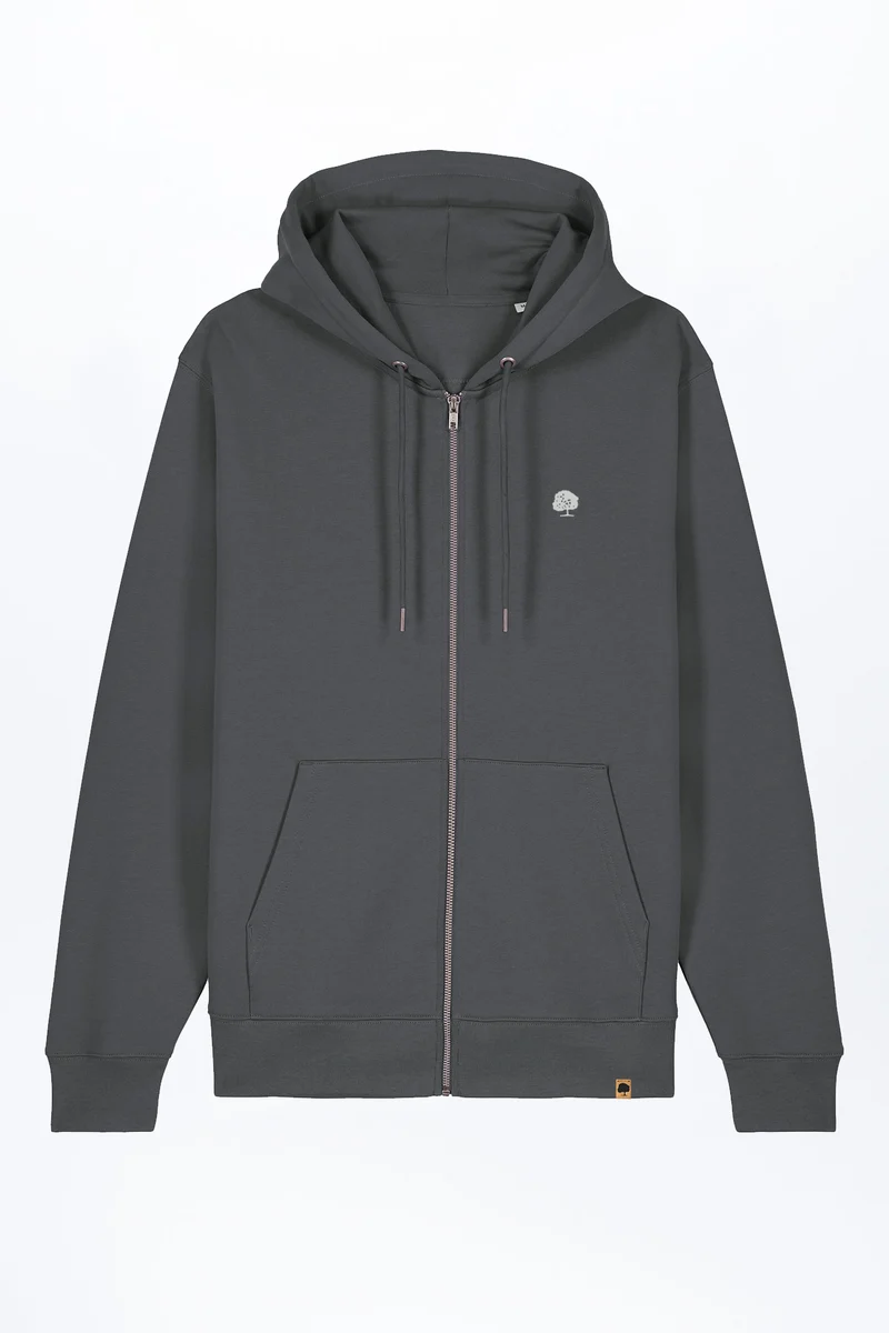 Basic Zipper aus Bio Baumwolle