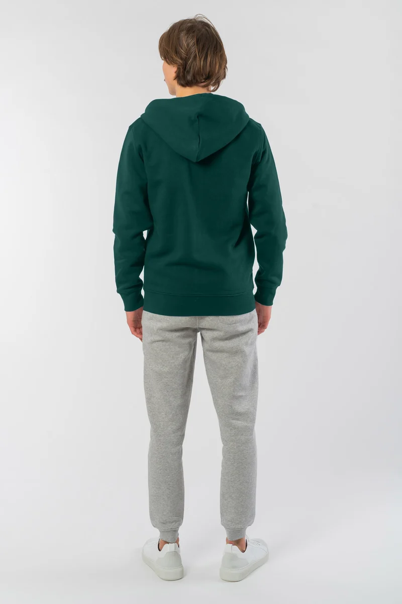 Basic Zipper aus Bio Baumwolle