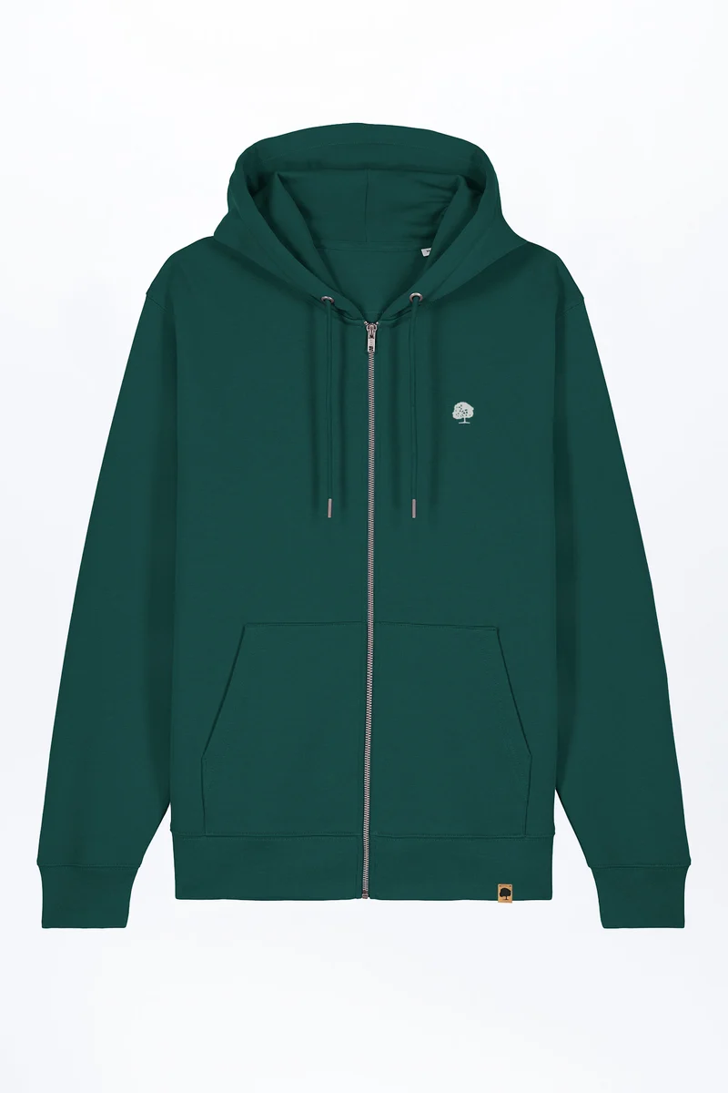 Basic Zipper aus Bio Baumwolle