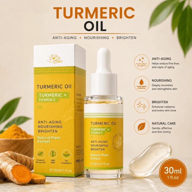 Age Defense Gesichtsöl TS Glow Ritual™ Kurkuma + Vitamin C