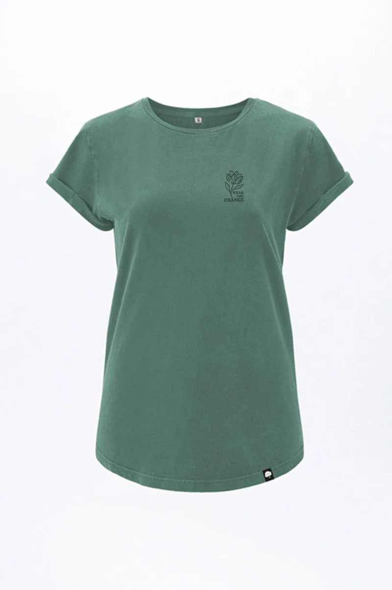 Flower Wear The Change Frauen T-Shirt
