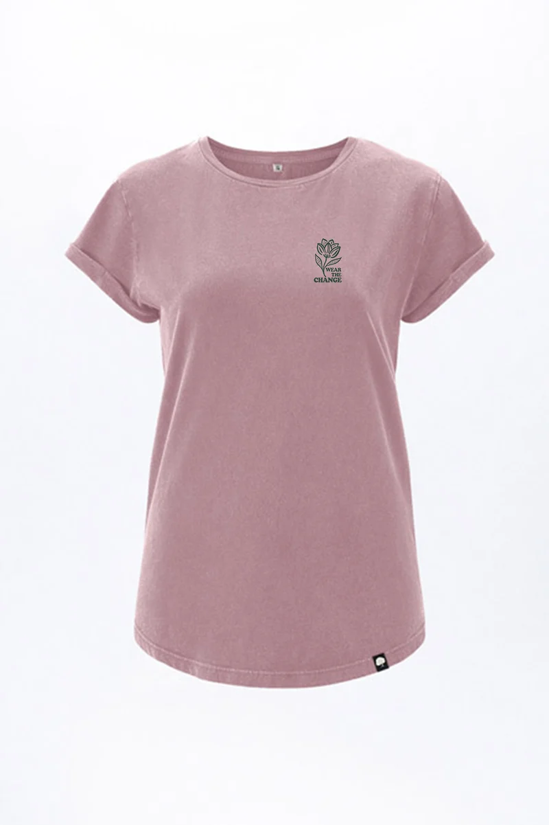 Flower Wear The Change Frauen T-Shirt