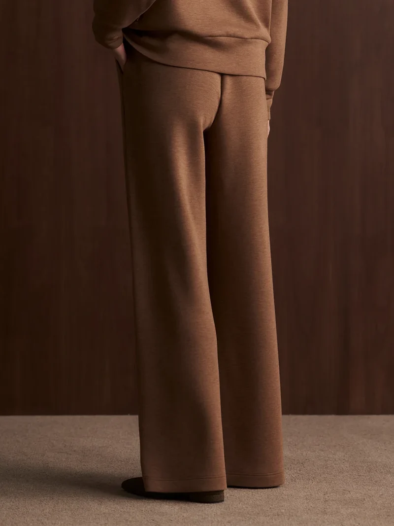 Extra Wide Leg Pant 29.5" Golden Bronze Marl