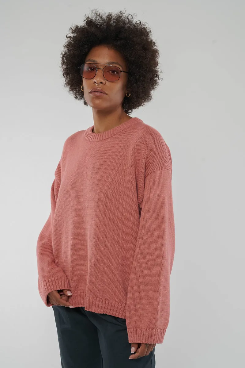 Strickpullover aus Bio Baumwolle