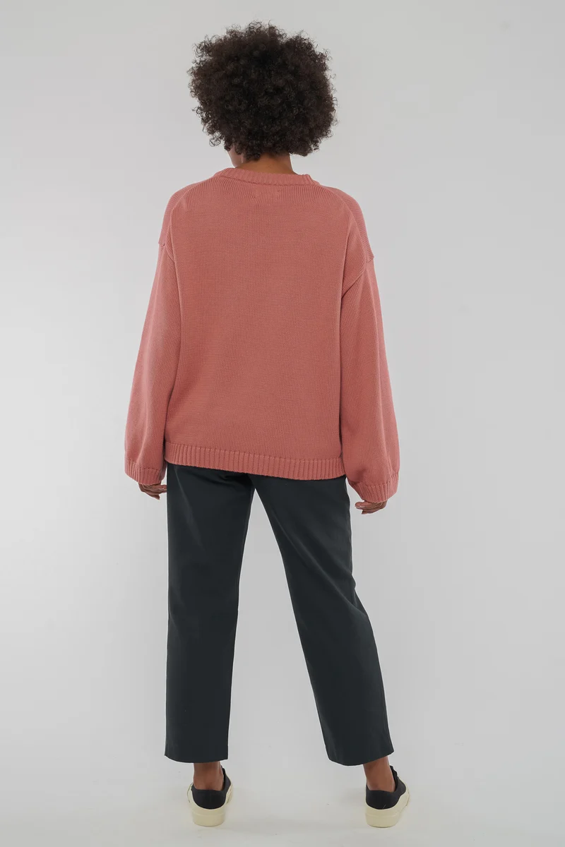 Strickpullover aus Bio Baumwolle