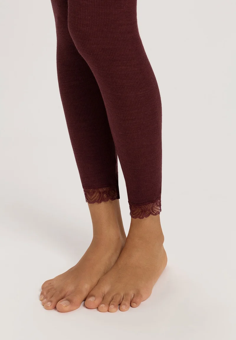 Woolen Lace Leggings | vivid brown 070833-072421