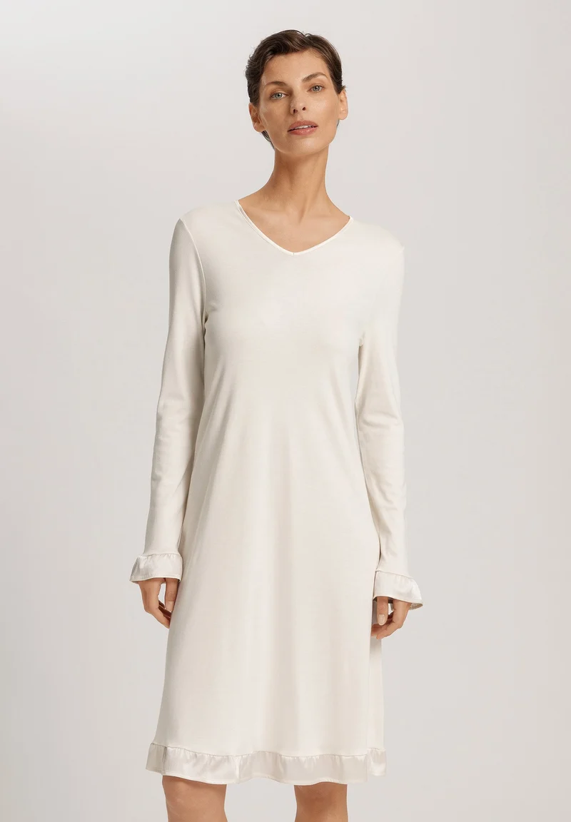 Claire L/SLV Nightdress 100cm | misty white 074768-072123