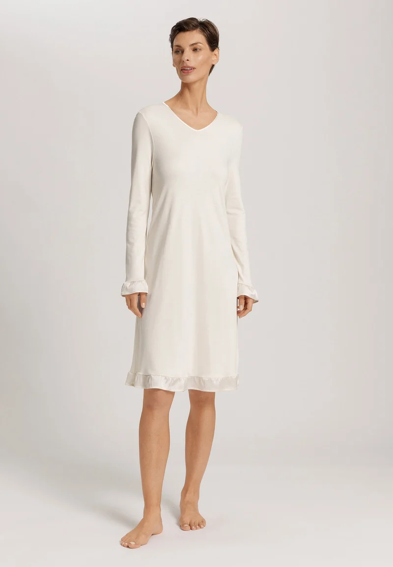Claire L/SLV Nightdress 100cm | misty white 074768-072123