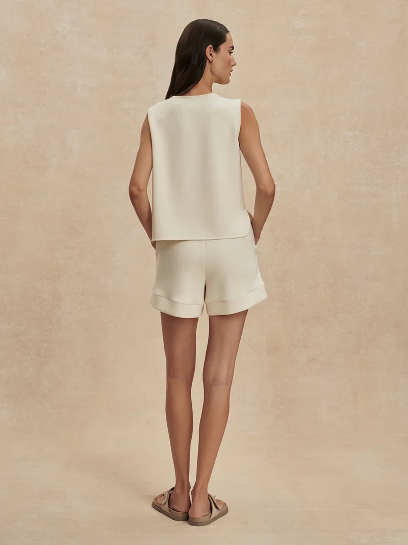 Josie Button Tank Pristine