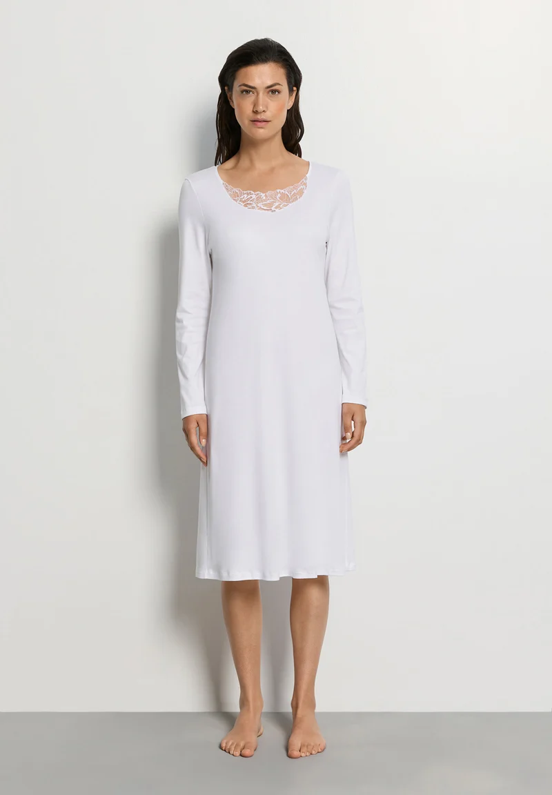 Belen NW L/SLV Nightdress 110cm | white 074747-070101