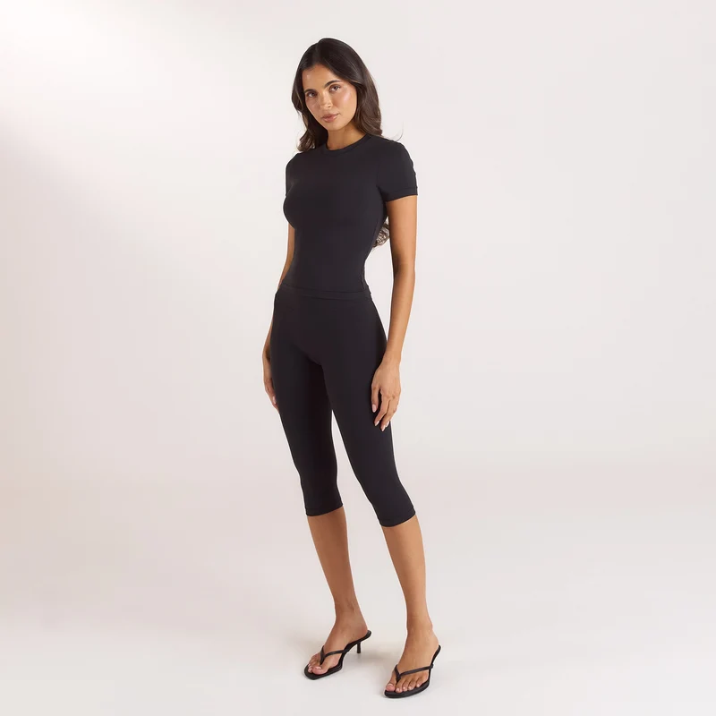 ContourSoft™ Short Sleeve T-Shirt - Black
