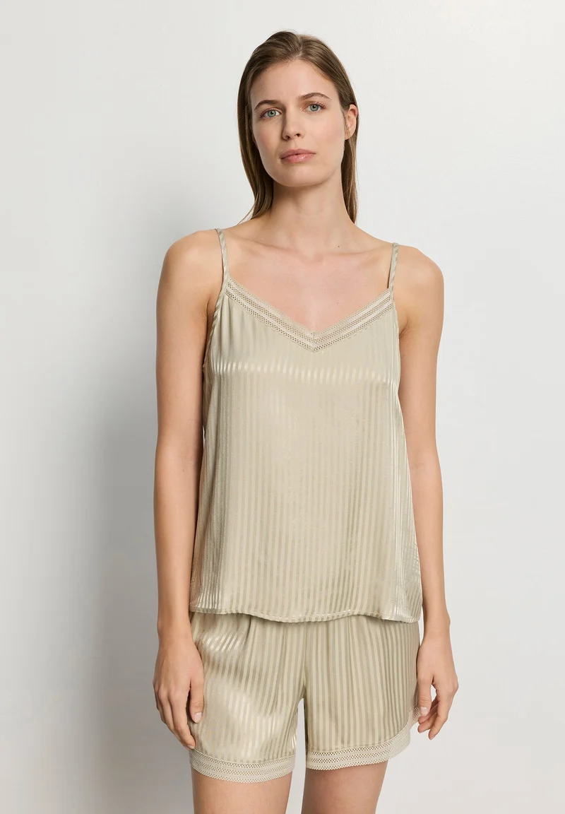 Sleep & Lounge Spaghetti Top | olive stem 074840-072661