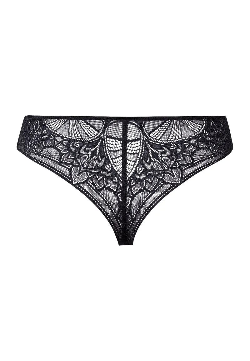Holly Brazilian Panty | black 070823-070019
