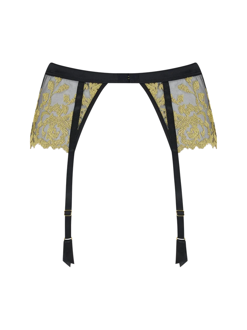 Coco de Mer Flavia Suspender Belt