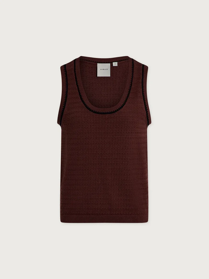 Gideon Knit Tank Ironwood