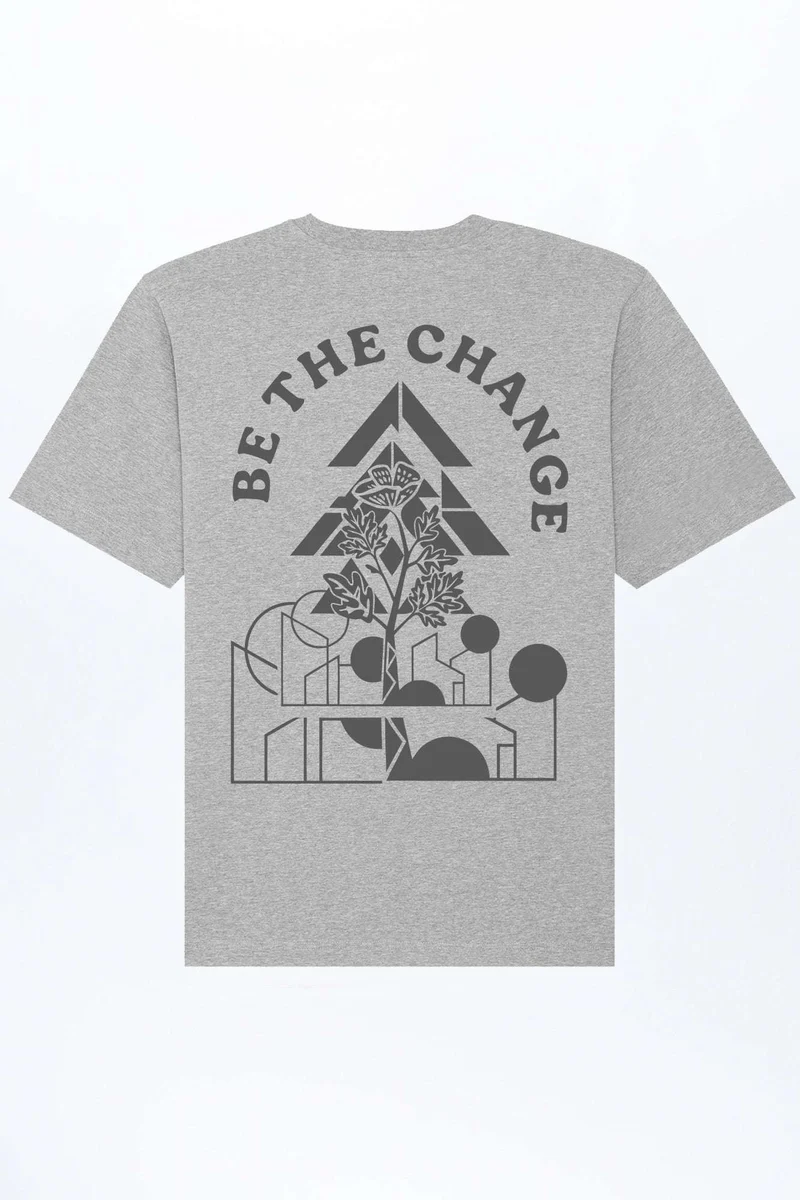 Be The Change Men Relaxed Fit T-Shirt für Männer