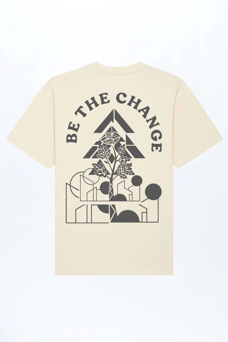 Be The Change Men Relaxed Fit T-Shirt für Männer