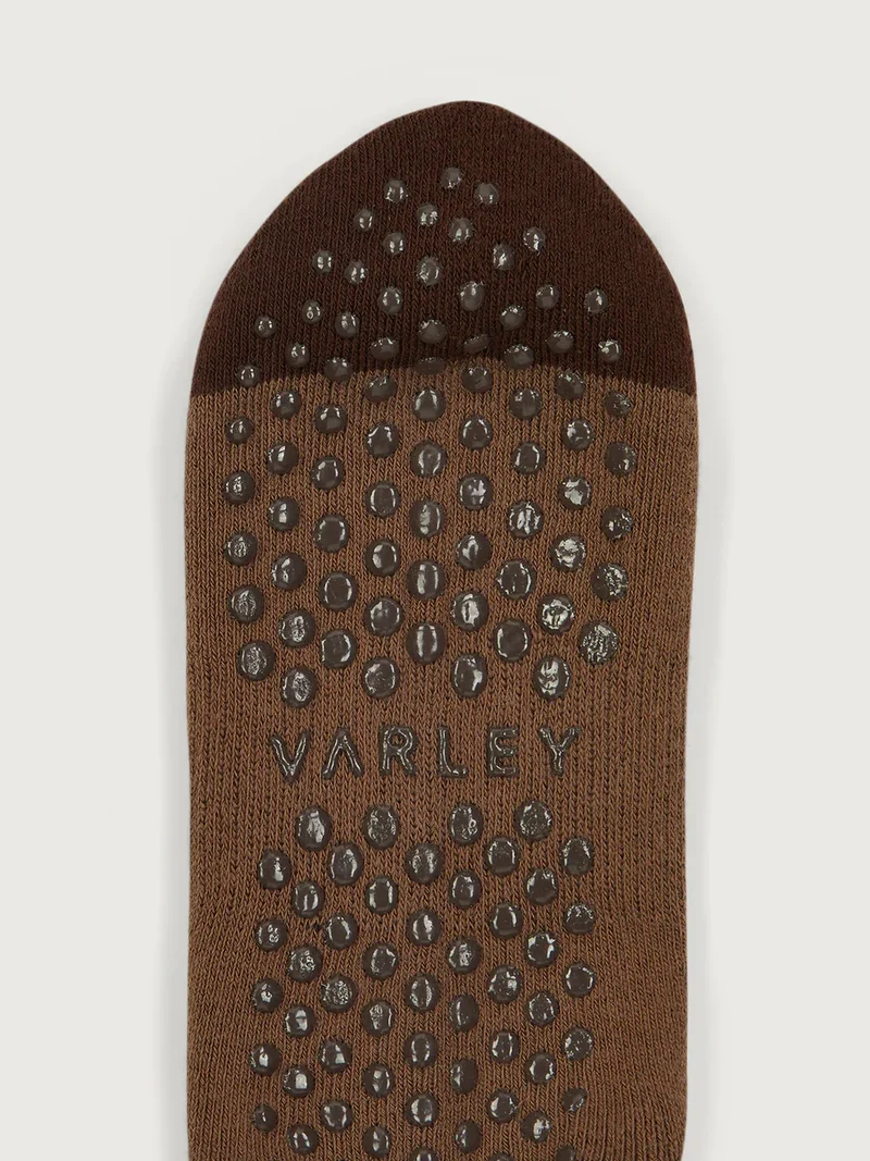Kendrick Grip Sock Taupe